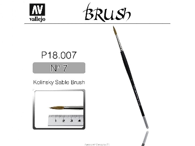 Brush - Kolinsky - Sable 7 - zdjęcie 1