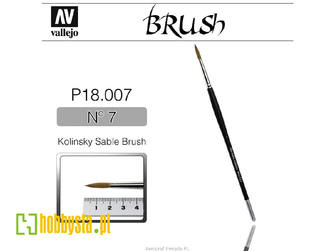 Brush - Kolinsky - Sable 7 - zdjęcie 1