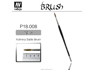 Brush - Kolinsky - Sable 8 - zdjęcie 1