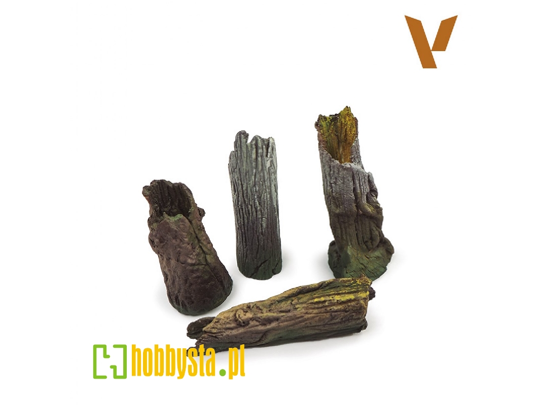 Large Tree Stumps (4pcs) - zdjęcie 1 Large Tree Stumps (4pcs) - zdjęcie 1