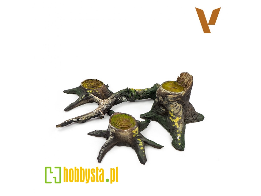 Stumps With Roots (4pcs) - zdjęcie 1