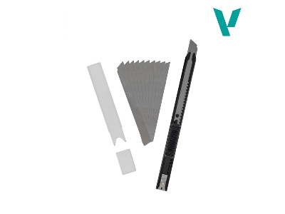 Slim Snap-off Knife & Blades (10pcs) - zdjęcie 1