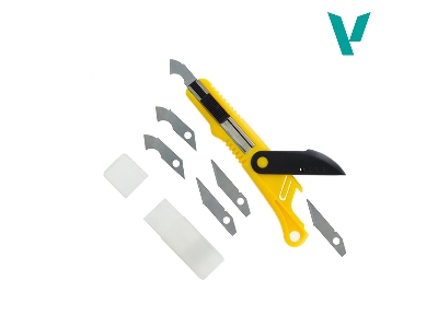Plastic Cutter Scriber Tool & Spare Blades (5pcs) - zdjęcie 1