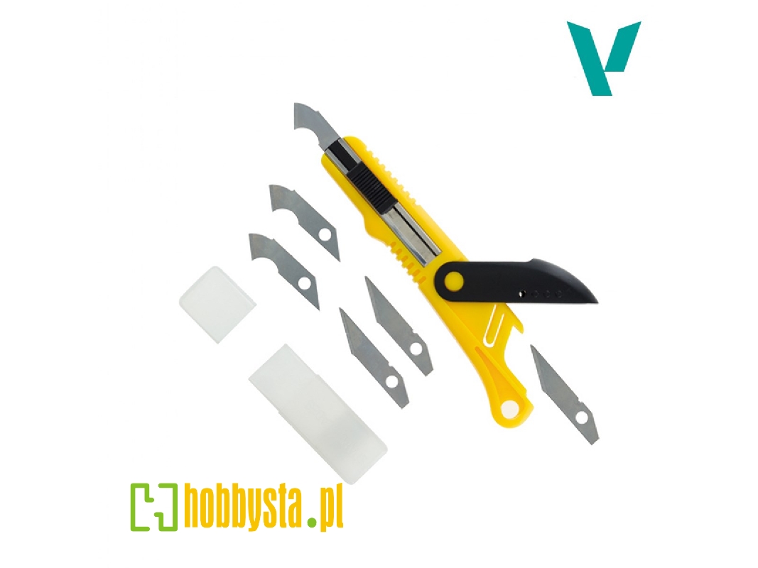 Plastic Cutter Scriber Tool & Spare Blades (5pcs) - zdjęcie 1 Plastic Cutter Scriber Tool & Spare Blades (5pcs) - zdjęcie 1