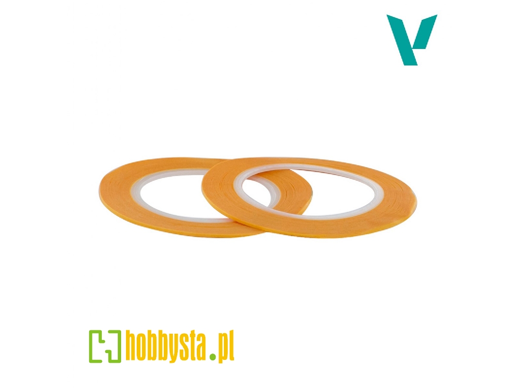 Masking Tape 1mm X 18m (2pcs) - zdjęcie 1 Masking Tape 1mm X 18m (2pcs) - zdjęcie 1
