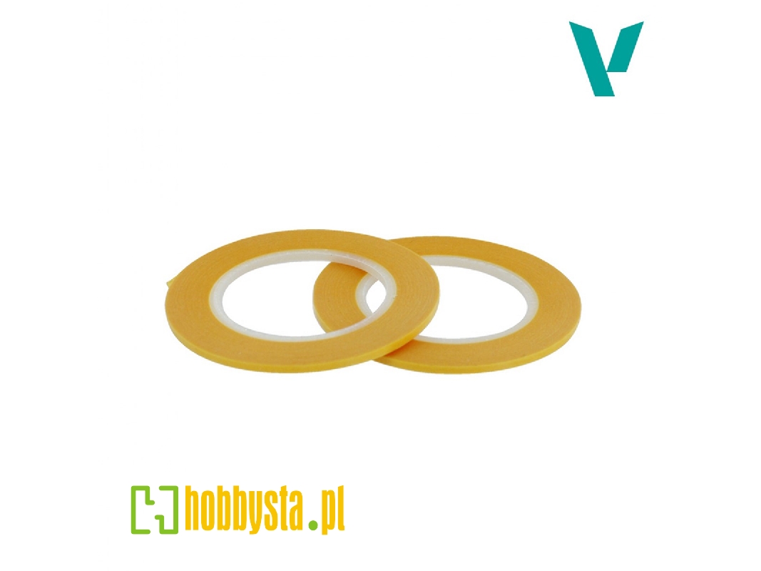 Masking Tape 2mm X 18m (2pcs) - zdjęcie 1 Masking Tape 2mm X 18m (2pcs) - zdjęcie 1