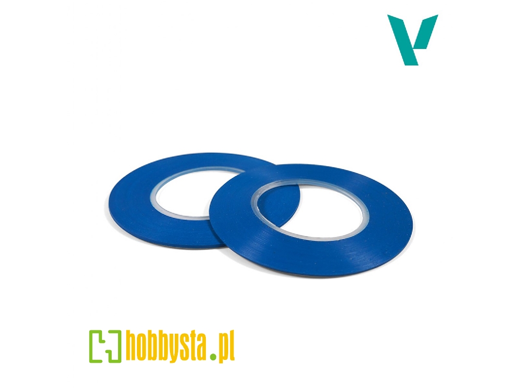 Flexible Masking Tape 1mm X 18m (2pcs) - zdjęcie 1 Flexible Masking Tape 1mm X 18m (2pcs) - zdjęcie 1