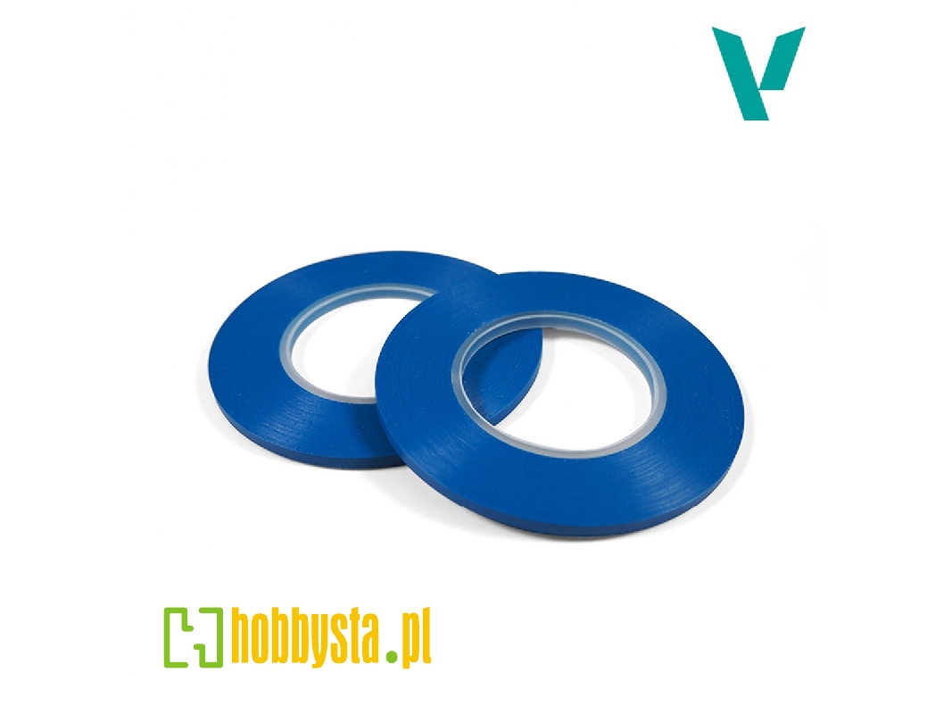 Flexible Masking Tape 3mm X 18m (2pcs) - zdjęcie 1 Flexible Masking Tape 3mm X 18m (2pcs) - zdjęcie 1