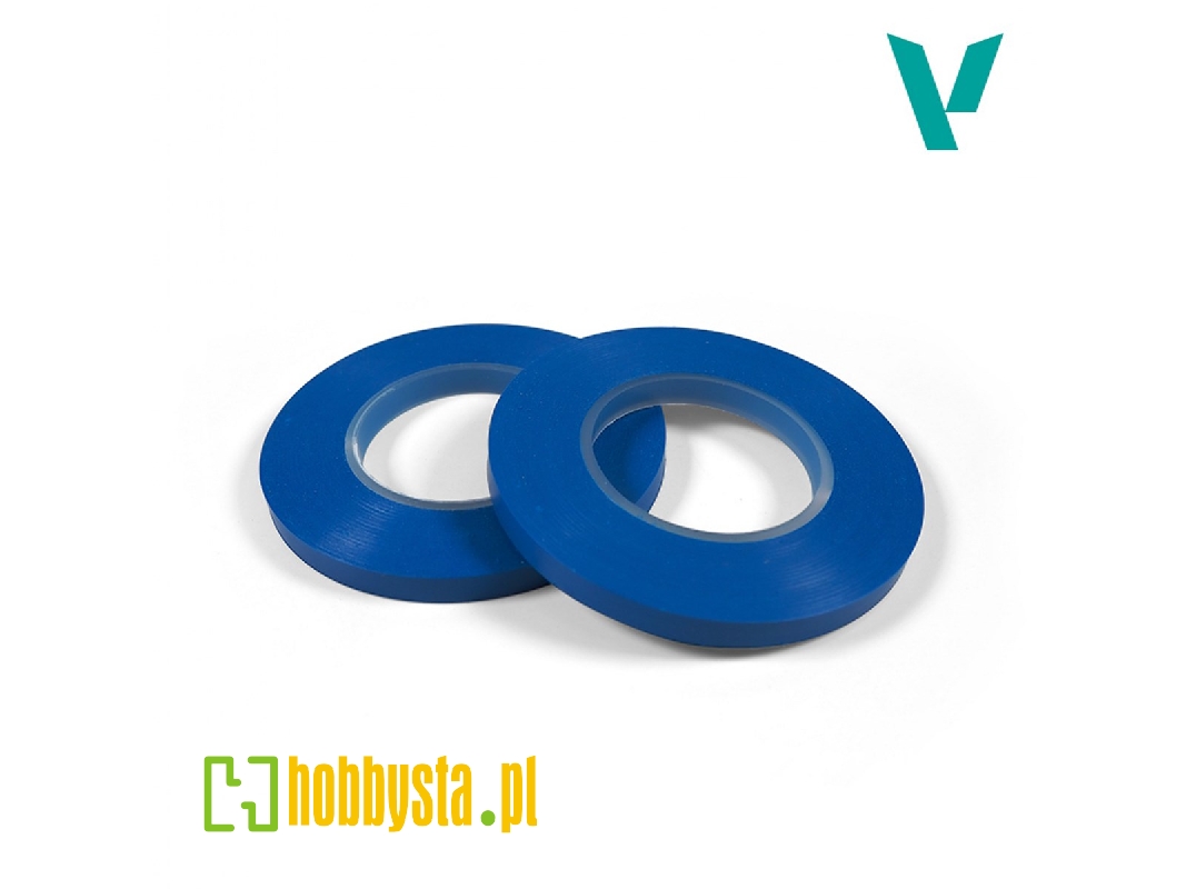 Flexible Masking Tape 6mm X 18m (2pcs) - zdjęcie 1 Flexible Masking Tape 6mm X 18m (2pcs) - zdjęcie 1