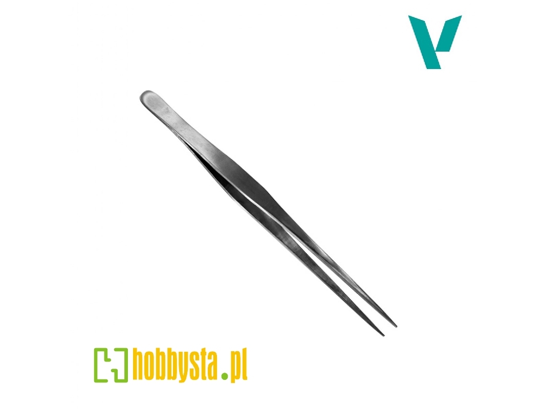 Straight Tip Stainless Steel Tweezers (175mm) - zdjęcie 1 Straight Tip Stainless Steel Tweezers (175mm) - zdjęcie 1