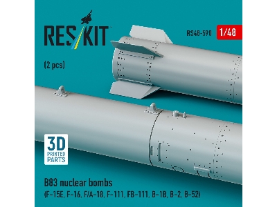 B83 Nuclear Bombs (2 Pcs / 3d Printed) - zdjęcie 3