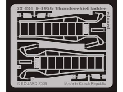  F-105G ladder 1/72 - Trumpeter - blaszki - zdjęcie 1