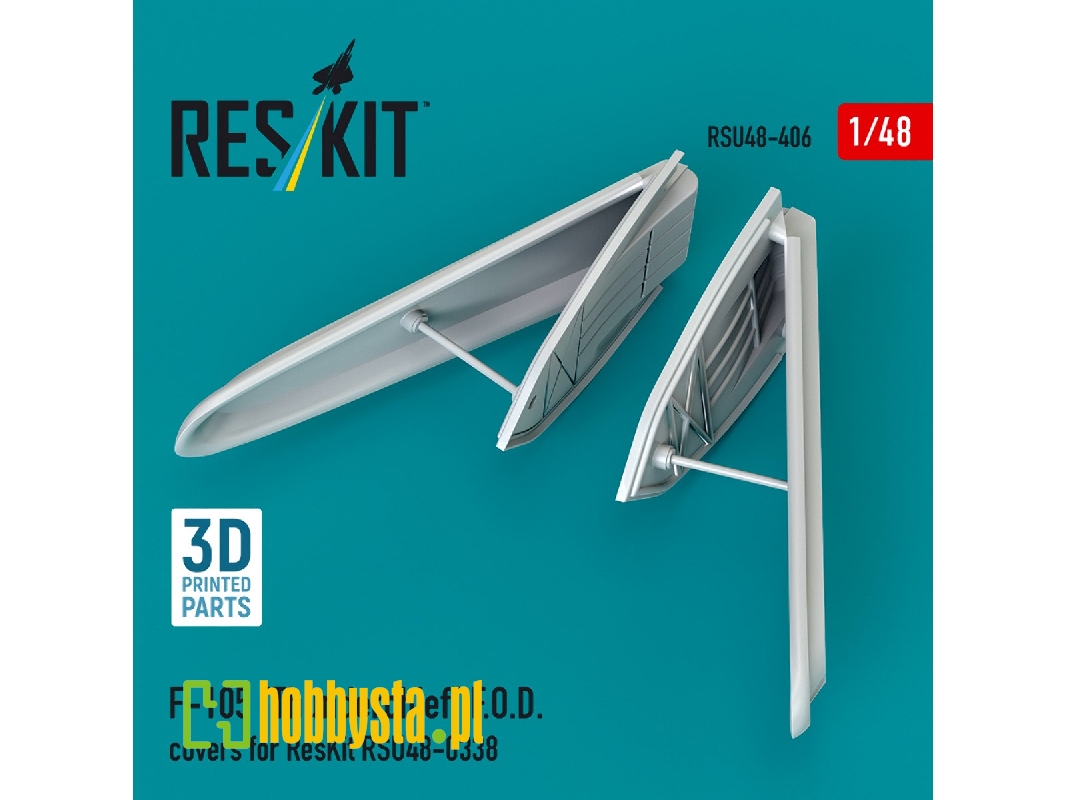 Republic F-105 Thunderchief - 3d Printed F.O.D. Covers (For Reskit Rsu48-0338 Kit) - zdjęcie 1