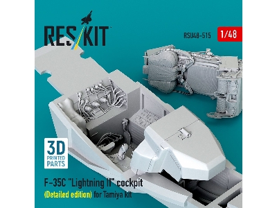 Lockheed Martin F-35 C Lightning Ii - 3d-printed Cockpit Detailed Edition (For Tamiya Kits) - zdjęcie 2