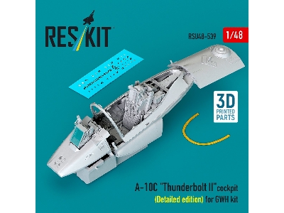 Fairchild A-10 C Thunderbolt Ii - 3d-printed Cockpit Detailed Edition (For Gwh Kits) - zdjęcie 1