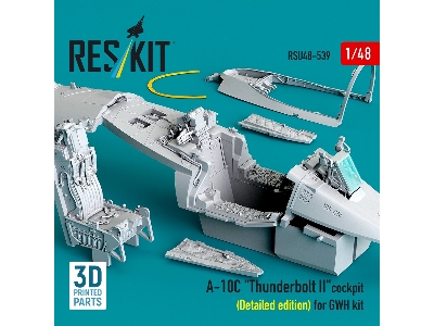 Fairchild A-10 C Thunderbolt Ii - 3d-printed Cockpit Detailed Edition (For Gwh Kits) - zdjęcie 2