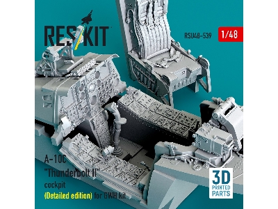 Fairchild A-10 C Thunderbolt Ii - 3d-printed Cockpit Detailed Edition (For Gwh Kits) - zdjęcie 3