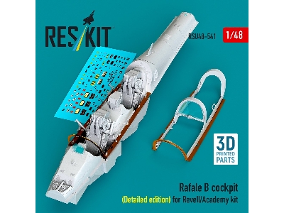 Dassault Rafale B - 3d-printed Cockpit Detailed Edition (For Revell / Academy Kits) - zdjęcie 1