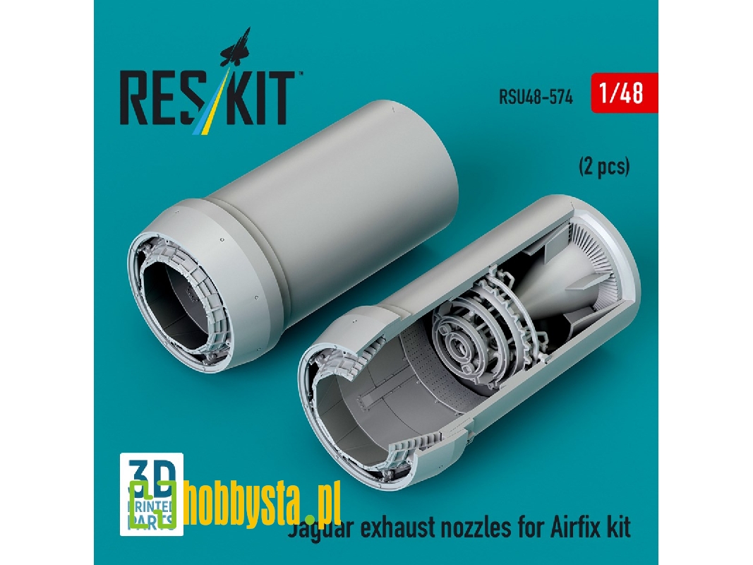 Sepecat Jaguar - 3d-printed Exhaust Nozzles (For Airfix Kits) - zdjęcie 1