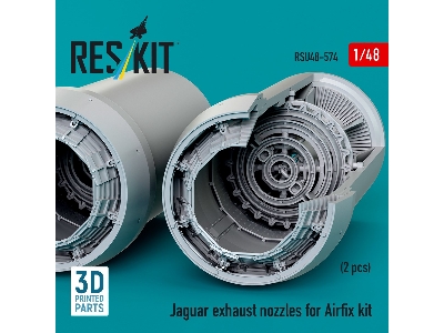 Sepecat Jaguar - 3d-printed Exhaust Nozzles (For Airfix Kits) - zdjęcie 2