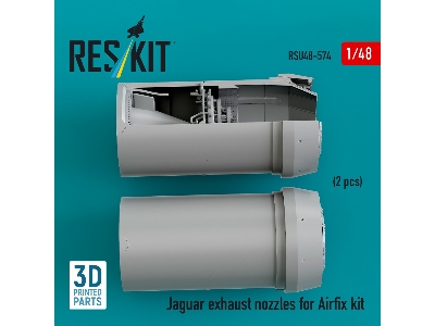 Sepecat Jaguar - 3d-printed Exhaust Nozzles (For Airfix Kits) - zdjęcie 3