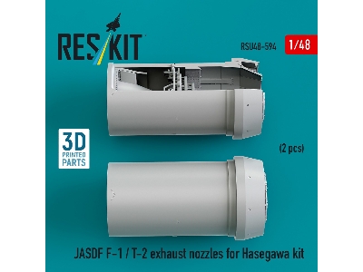 Jasdf F-1 / T-2 - 3d-printed Exhaust Nozzles (For Hasegawa Kits) - zdjęcie 2