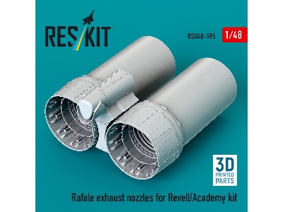 Dassault Rafale - 3d-printed Exhaust Nozzles (For Revell / Academy Kits) - zdjęcie 1