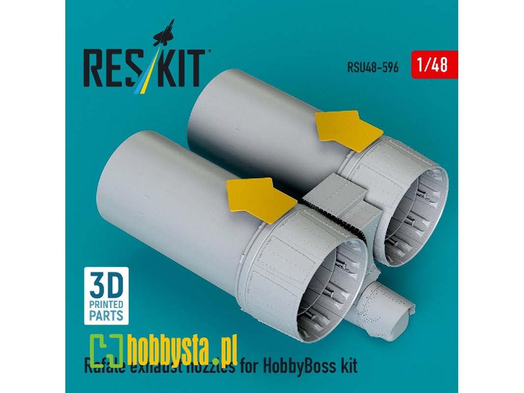 Dassault Rafale - 3d-printed Exhaust Nozzles (For Hobby Boss Kits) - zdjęcie 1