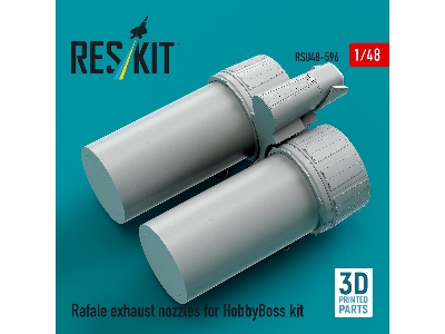 Dassault Rafale - 3d-printed Exhaust Nozzles (For Hobby Boss Kits) - zdjęcie 3