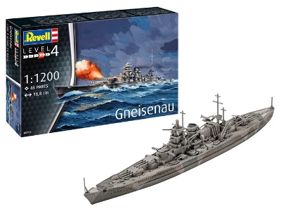 Battleship Gneisenau - Starter Kit - zdjęcie 1