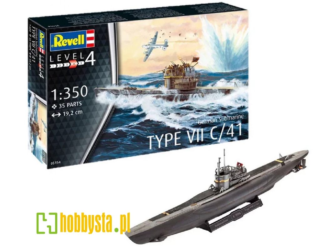 German Submarine Type Vii C/41 - Starter Kit - zdjęcie 1 German Submarine Type Vii C/41 - Starter Kit - zdjęcie 1