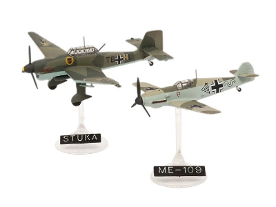 Messerschmitt Bf109e & Ju87b Stuka - Starter Kit - zdjęcie 2