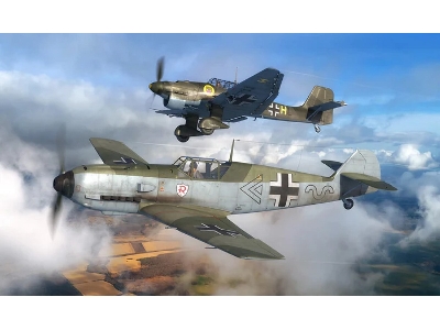 Messerschmitt Bf109e & Ju87b Stuka - Starter Kit - zdjęcie 11