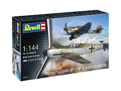 Messerschmitt Bf109e & Ju87b Stuka - Starter Kit - zdjęcie 14