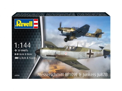 Messerschmitt Bf109e & Ju87b Stuka - Starter Kit - zdjęcie 15