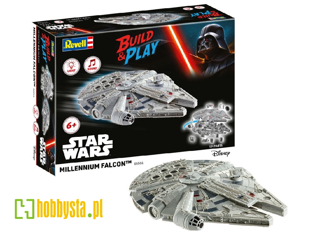 Millennium Falcon With Light And Sound (Build & Play) - zdjęcie 1 Millennium Falcon With Light And Sound (Build & Play) - zdjęcie 1
