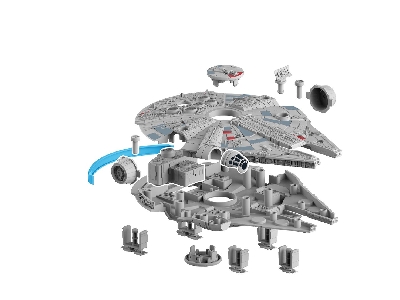 Millennium Falcon With Light And Sound (Build & Play) - zdjęcie 8