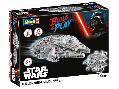 Millennium Falcon With Light And Sound (Build & Play) - zdjęcie 9