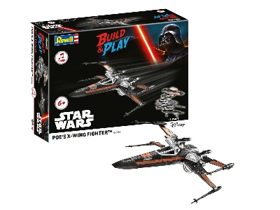Poe's X-wing Fighter With Sound (Build & Play) - zdjęcie 1