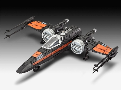 Poe's X-wing Fighter With Sound (Build & Play) - zdjęcie 3