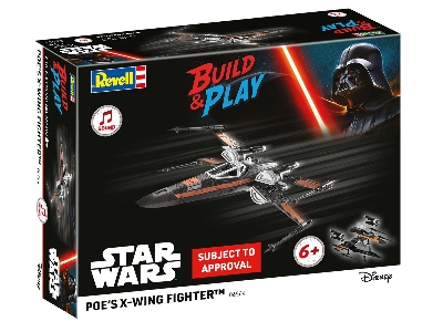Poe's X-wing Fighter With Sound (Build & Play) - zdjęcie 9