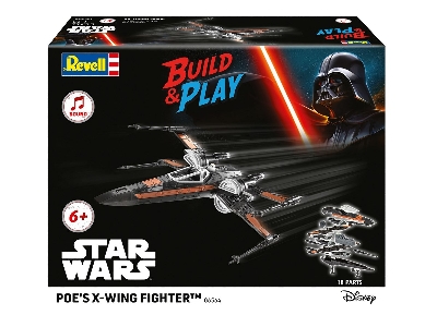 Poe's X-wing Fighter With Sound (Build & Play) - zdjęcie 10
