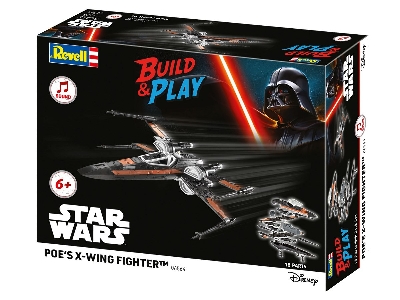 Poe's X-wing Fighter With Sound (Build & Play) - zdjęcie 11