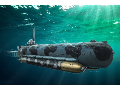 German Midget Submarine Type Molch - zdjęcie 1