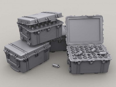 Multipurpose 1630 Military Box Set (2x Open, 2x Closed, 2x Insert) - zdjęcie 2
