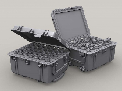 Multipurpose 1630 Military Box Set (2x Open, 2x Closed, 2x Insert) - zdjęcie 3