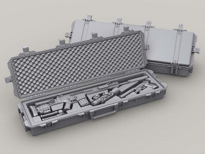 Pelican Im3300 Storm Gun Case Set  (2x Open, 2x Closed, 2x Insert + Weapons) - zdjęcie 3