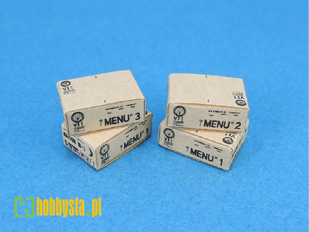 Us Wwii 10-in-1 Ration Carton Set - zdjęcie 1
