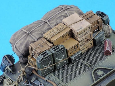 Sherman M4a3 Engine Deck Stowage Set - zdjęcie 1