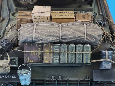 Sherman M4a3 Engine Deck Stowage Set - zdjęcie 2